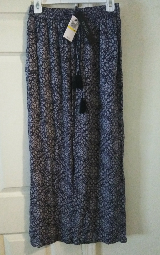 Joe And Elle Woven Drawstring Palazzo Pant